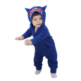 Baby Rompers New born baby girls boys clothes 2017 Cartoon Panda warm winter animal Pajamas roupas de bebe recem nascido