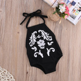 Baby Rompers Girl Baby Costumes Girl Cotton Embroidered Romper Outfits Summer Sunsuit Clothes