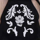 Baby Rompers Girl Baby Costumes Girl Cotton Embroidered Romper Outfits Summer Sunsuit Clothes