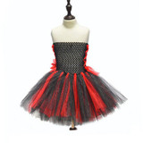 MUABABY Girls Wonder Woman Tutu Dress Kids Cosplay Costume Baby Dress Up Party Supply Girl Superhero Halloween Birthday Gift