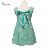 MUABABY 2-7T Girl Dress Baby Kids Summer Flower Cherry Backless Sundress Girl Cotton Sleeveless Princess Beach Casual Dresses