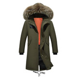 Mu Yuan Yang X-Long Snow Jackets Casual Men Duck Down 2017 Winter Men's Duck Down Jackets Large Size XXL XXXL Warm Clothing