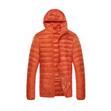 Mu Yuan Yang Men's Hooded Duck Down Jacket 2017 Warm Clothing Ultralight Down Jackets For Male Lightweight Coat Overcoat