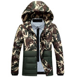 Mu Yuan Yang Mens Fatigues Jackets 2017 New Fashion White Duck Down Men' s Hooded Down Jacket And Coat Overcoat 2XL 3XL