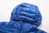 Mu Yuan Yang Hooded Ultralight Down Jackets 2017 Warm Clothing Men's White Duck Down Jacket Plus Size Lightweight Coat Overcoat