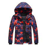 Mu Yuan Yang Hooded White Duck Down Jackets Flowers Pattern 50% Off Men' s Down Jackets 2017 Warm Clothing Hooded Coat Overcoat