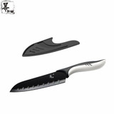 MU Brand Sharp Stainless Steel Blade Knife Eco-Friendly Non Slip Handle Kitchen Knife 7 Inch Santoku Cooking Tools New Arrival