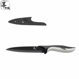 MU Brand Sharp Durable Kitchen Knife High Quality 5 Inch Utility Cooking Tools Black Blade Stainless Steel Knife New Arrival