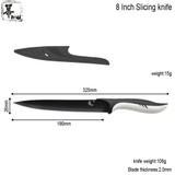 MU Brand 5 Piece Set Kitchen Knife Excellent Quality Stainless Steel Knife Sharp Blade Non Slip Handle Cooking Tools Hot Sale
