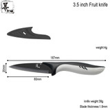 MU Brand 5 Piece Set Kitchen Knife Excellent Quality Stainless Steel Knife Sharp Blade Non Slip Handle Cooking Tools Hot Sale