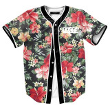 MTS130 Mens Buttons Homme 3D Shirt  Streetwear Tees Shirts Hip Hop Bel Air 23 - Fresh Prince Custom Made Baseball Jersey