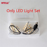MTELE Led Light Building Blocks Set For Star Wars The Force Awakens Millennium Falcon Model Compatible with LEGO 10185