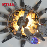 MTELE Led Light Building Blocks Set For Star Wars The Force Awakens Millennium Falcon Model Compatible with LEGO 10185