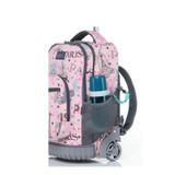 MSMO Rolling Backpack Children Trolley School Bags Laptop 18 Inch Multifunction Wheeled Bookbag Travel Bag for Kids and Students