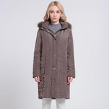 MS VASSA Ladies Parkas Winter 2017 New long Jackets Women Autumn classic coats detachable hood with fake fake plus size 6XL