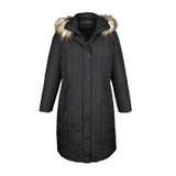 MS VASSA Winter Parkas Women 2017 New Fashion Autumn ladies long jackets detachable hood with fake fur plus size 7XL outerwear