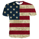 Mr.1991INC USA Flag T-shirt Men/Women Sexy 3d Tshirt Print Striped American Flag Men T Shirt Summer Tops Tees Plus 3XL 4XL