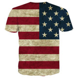 Mr.1991INC USA Flag T-shirt Men/Women Sexy 3d Tshirt Print Striped American Flag Men T Shirt Summer Tops Tees Plus 3XL 4XL