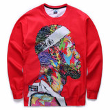 Mr.1991INC New Galaxy 3d sweatshirts for men/women casual hoodies funny print stars night cat eating Pizza hoodies