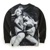 Mr.1991INC New Hot 3D Sweatshirts Men Long Sleeve Thin Hoodies Good Casual Sweatshirt Sexy Girl Digital Printing Size S-XL