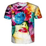Mr.1991INC New Fashion Men/Women T-shirt Summer Tops Short Sleeve cat 3d Print T-shirt Space galaxy T shirt Cartoon Tees