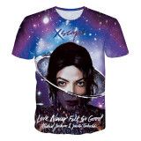 Mr.1991INC New Fashion Men/Women T-shirt Summer Tops Short Sleeve cat 3d Print T-shirt Space galaxy T shirt Cartoon Tees