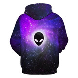Mr.1991INC New Fashion Men/women Hooded Hoodies With Hat Print Extraterrestrial Autumn Winter Thin Space Galaxy 3d Sweatshirts