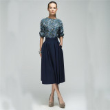 2018 Summer Fashion Women Ukraine Floral Printed Vintage Party Dresses Spring Casual Elegant Bohemian Prom Midi Dress 2018 Summer Fashion Women Ukraine Floral Printed Vintage Party Dresses Spring Casual Elegant Bohemian Prom Midi Dress