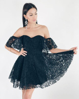2018 Summer Fashion Women Black Red Lace Dresses Sexy Off shoulder Slash neck Dress Casual Tube Top Tunic Party Vestidos