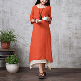 2018 Summer Dress Women Plus Size 3XL 4XL 5XL Vintage Dress Bohemian Irregular Hem Casual Boho Long Maxi Dress Beach robe femme