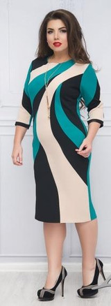 2018 Summer dress colorblock printed plus size women dress bodycon bandage dress 5XL 6XL large elegant work dress female vestido