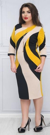 2018 Summer dress colorblock printed plus size women dress bodycon bandage dress 5XL 6XL large elegant work dress female vestido