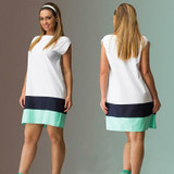 2018 Summer Dress 6XL Plus Size Women Dress Big Sizes Sleeveless White Casual Females Dress 5XL Mint Green Dress Beach Vestidos