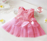 2018 summer cute infant baby girls Sleeveless princess dresses kid children toddlers clothing vestido infantil pink white 2018 summer cute infant baby girls Sleeveless princess dresses kid children toddlers clothing vestido infantil pink white