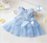 2018 summer cute infant baby girls Sleeveless princess dresses kid children toddlers clothing vestido infantil pink white 2018 summer cute infant baby girls Sleeveless princess dresses kid children toddlers clothing vestido infantil pink white