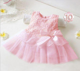 2018 summer cute infant baby girls Sleeveless princess dresses kid children toddlers clothing vestido infantil pink white 2018 summer cute infant baby girls Sleeveless princess dresses kid children toddlers clothing vestido infantil pink white
