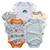 2018 Summer cotton Baby Rompers Toddler Jumpsuit spring Baby Girls boys Newborn clothes bebe overall clothes baby clothing