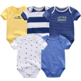 2018 Summer cotton Baby Rompers Toddler Jumpsuit spring Baby Girls boys Newborn clothes bebe overall clothes baby clothing