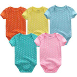 2018 Summer cotton Baby Rompers Toddler Jumpsuit spring Baby Girls boys Newborn clothes bebe overall clothes baby clothing