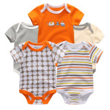2018 Summer cotton Baby Rompers Toddler Jumpsuit spring Baby Girls boys Newborn clothes bebe overall clothes baby clothing