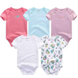 2018 Summer cotton Baby Rompers Toddler Jumpsuit spring Baby Girls boys Newborn clothes bebe overall clothes baby clothing