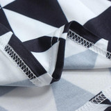 2018 Summer Clothes Women Sleeveless Dresses Fashion Sexy A-line Tank Dresses Triangle Pattern Mini Dresses Casual Slip Dresses