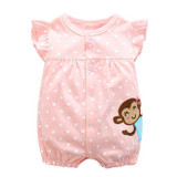 2018 summer baby girl clothes one-pieces jumpsuits baby clothing , cotton short romper infant boys clothes roupas menina