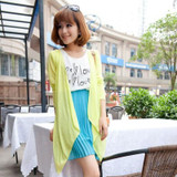 2018 Summer Autumn Fashion Women Tops Sunscreen Clothing Air-Conditioned Shirt Thin Blouses Cardigan Knitted Sweater