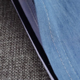 2018 Striped Patchwork Character Girl Dresses Sleeve Cute Mouse Children Clothing Kids Girls Dress Denim Kids Clothes 2-7Y