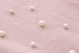 2018 Spring Women Long Sleeves Sweater Pearl Beading O-neck Knitted Jumper Pearl Pullovers Red Black Pink Beige Gray