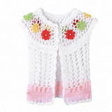 2018 Spring Summer new baby girls knitting vest Fashion waistcoat for 0-9M baby girls thin baby knitted soft outwear clothes