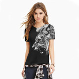 Mr.1991INC New Arrivals 3d T-shirt For Men/Women Digital Print Domineering Lion Quick Dry Summer Tops Tees Tshirts Fashion