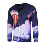 Mr.1991INC men sweater Brand christmas sweater male outerwear cardigan 3D print Casual autumn Winter Men cardigan PlusSize M-3xl