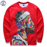 Mr.1991INC Men's 3d sweatshirts print 3d star Jordan casual lovely hoodies long sleeve autumn tops pullovers